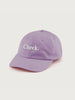 Cheek Hat - Lilac with white logo